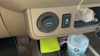 Installing USB 3.0 port for Apple CarPlay Android Auto