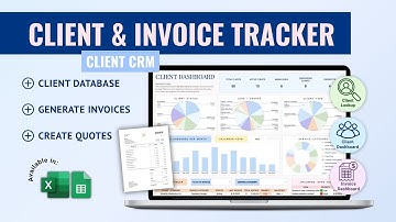Track Clients, Invoices & Payments Automatically in Google Sheets & Excel | Full Spreadsheet Demo