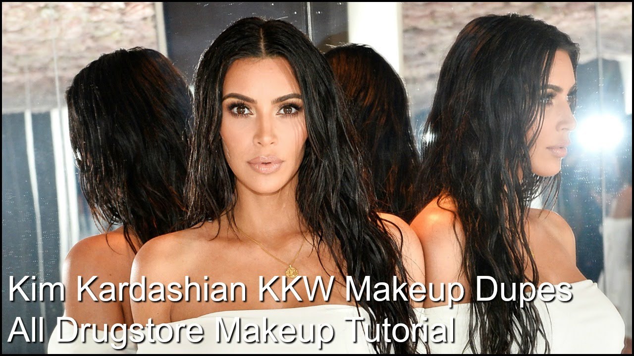 Kim Kardashian Makeup Tutorial Drugstore Makeup Tutorial KKW Dupes