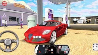 Driving School Sim - Alfa Romeo 4c Driving on Route 66 - Car Games Android Gameplay screenshot 5