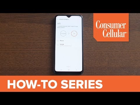 Samsung Galaxy A20  Transferring Contacts from SIM Card  13 of 16  Consumer Cellular