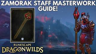 RuneScape Dragon Wilds: Zamorak Masterwork Staff Guide! | What's Theirs is Mine Quest screenshot 5