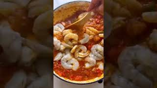 منى انقذتني كنت محتارة شو اعمل بالروبيان شوفو النتيجه بالاخر 😍#shrimp