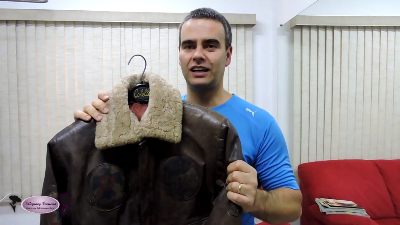 jaqueta de couro xinvmong original