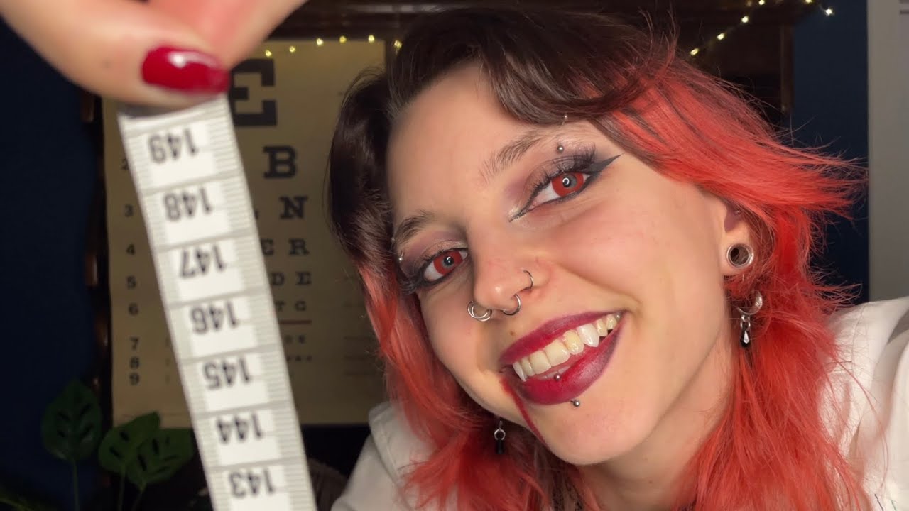 ASMR ~ Cranial Nerve Exam (But You’re A Vampire In Transition)🧛🏼‍♀️