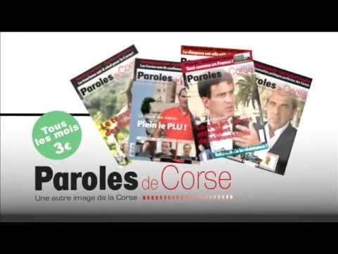 Image du reportage Paroles de Corse (YouTube)
