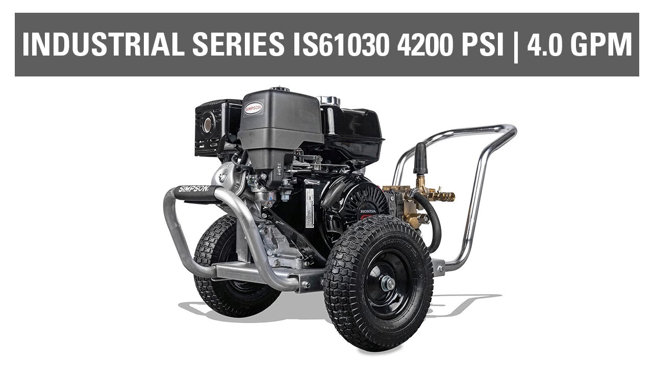 Industrial Series IS61030 49-State 4200 PSI at 4.0 GPM