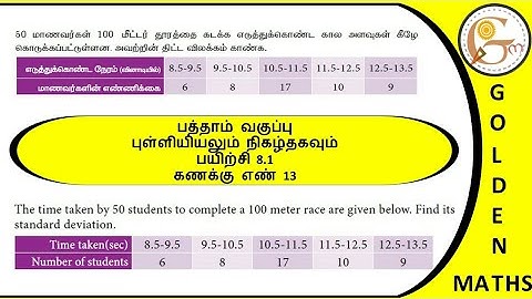 Sum number 13, exercise 8.1/SSLC- probability and statistics// new text book 2019 //