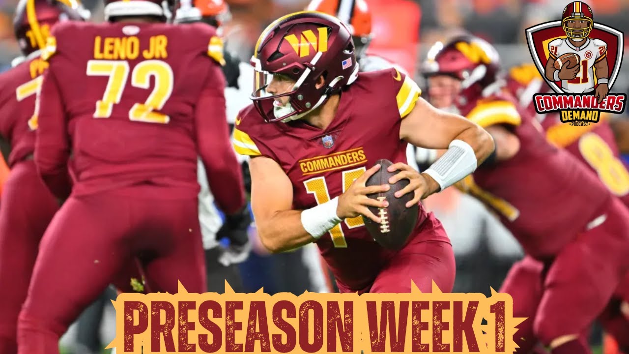 Preseason Week 1. #sports #washingtoncommanders #podcast #nfl #nflfootball #like #sportsnews