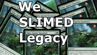 LEGACY ISN'T READY FOR THE SLIME! Slime Stompy (Mono Green Slime Against Humanity- Legacy MTG) screenshot 1
