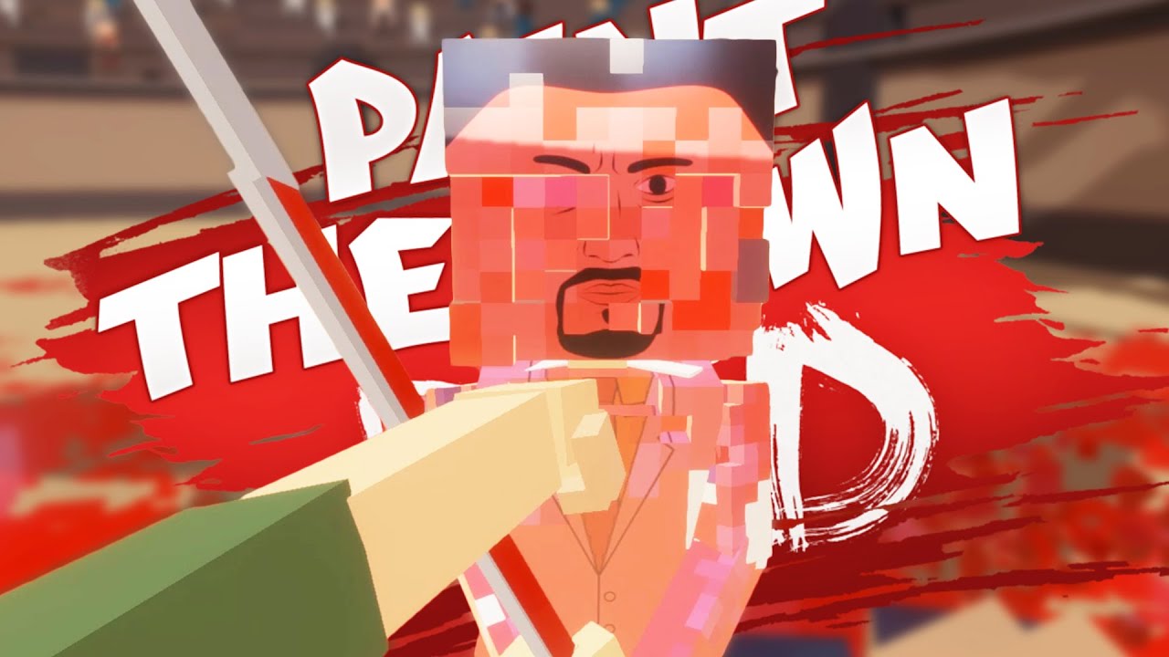 KILL THE SAMURAI! (Paint the Town Red) Arena Challenge Update funny moments in soccer