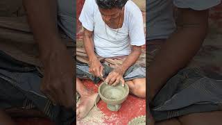 Clay Pot Decoration Design #clay #clayart #claypot #clayartist #short