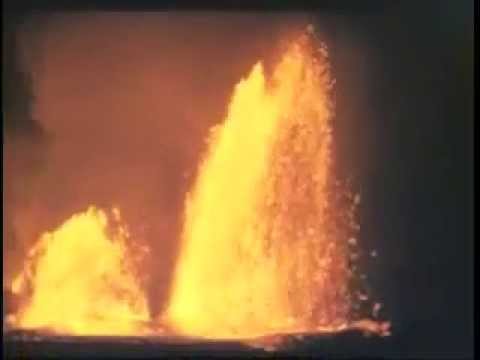 Early Hawaiian Volcano Footage