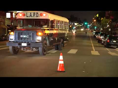 RARE - LAPD Bus Responding code 3