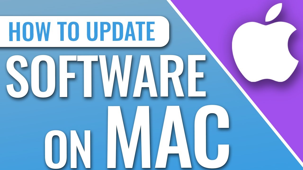 How to Update the Software on Your Mac - YouTube