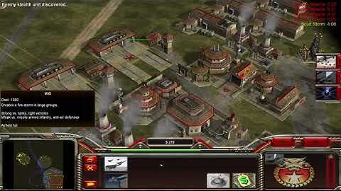 Command & Conquer: Generals, Against The Odds Map, China vs 3 GLA Brutal Difficulty