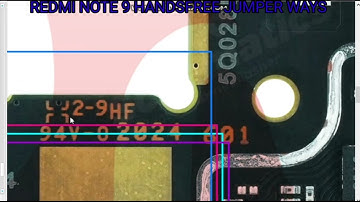 REDMI NOTE 9 ALL SECTION JUMPER WAYS XIAOMI REDMI NOTE 9 SCHEMATIC DIAGRAM HARDWARE SOLUTION