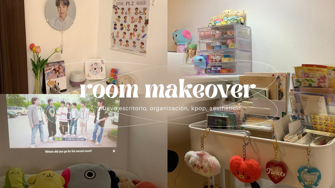 remodelando mi habitación🧸🌷: stationery & kpop themed