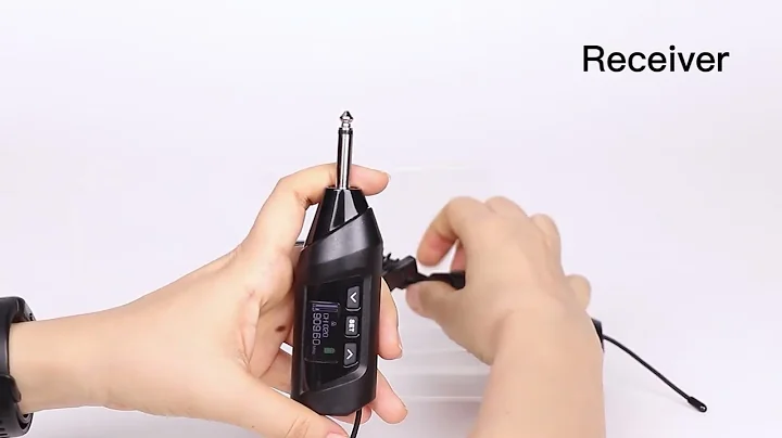 SGPRO TR-15 Sax Wireless Mic System Change Frequency & Pairing