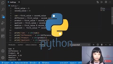 How to Code PYTHON: Perform *Mathematical Operations on Numbers*