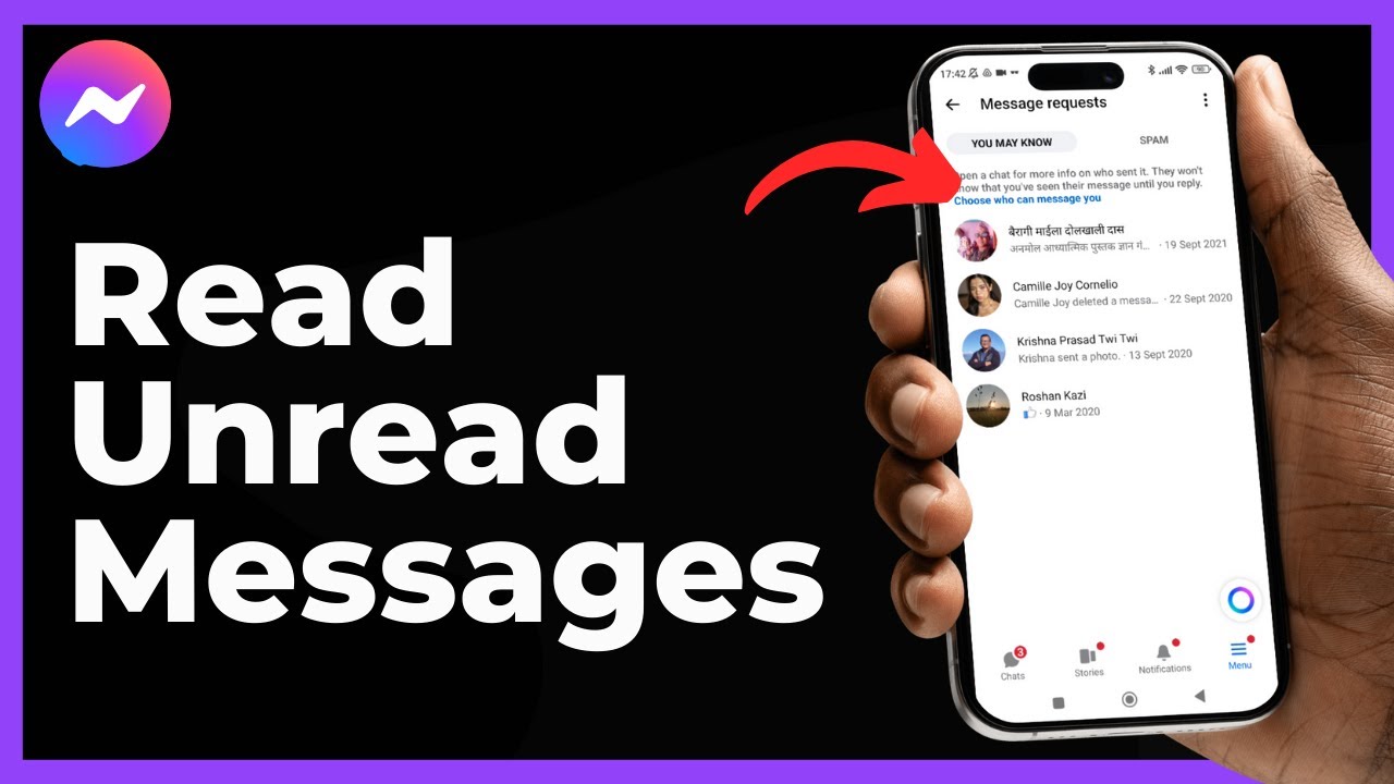 How To Read Unread Messages On Messenger