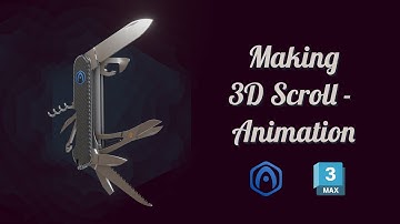 Verge3D for 3ds Max - 01 - Making 3D Scroll Animation