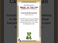 BD: Word of the Day - Catachthonian