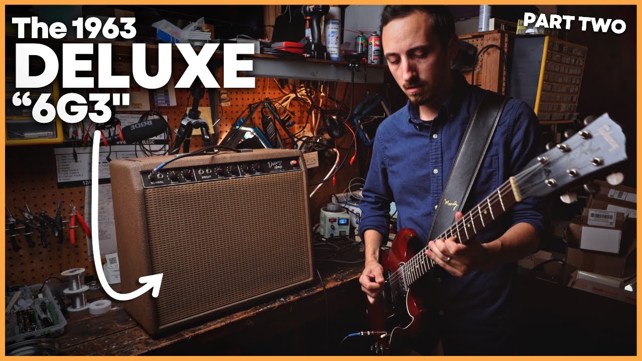 GtrWrks／NINETEEN 63 (19Sixty3preamp) 1963 Fender 6G3 Deluxe - FULL RESTORATION - YouTube