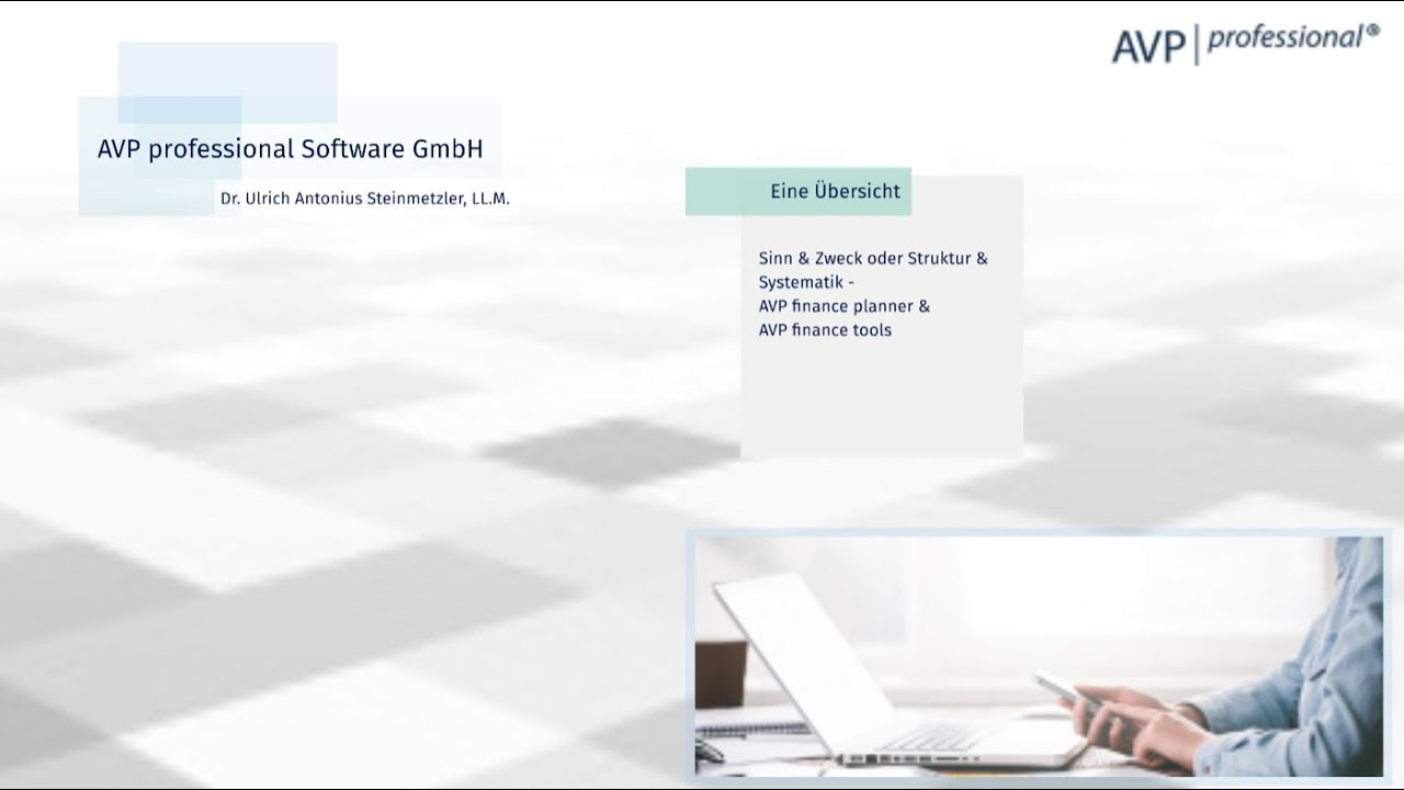 AVP professional – eine Übersicht