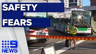 Cyclist killed in peak-hour bus crash I 9News Perth