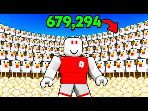 ROBLOX GROW A CHICKEN FARM..
