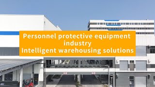 EFORK Intelligent Warehousing Solutions CASE: PPE Industry #efork #stackercrane #rollerRGV #FACTORY