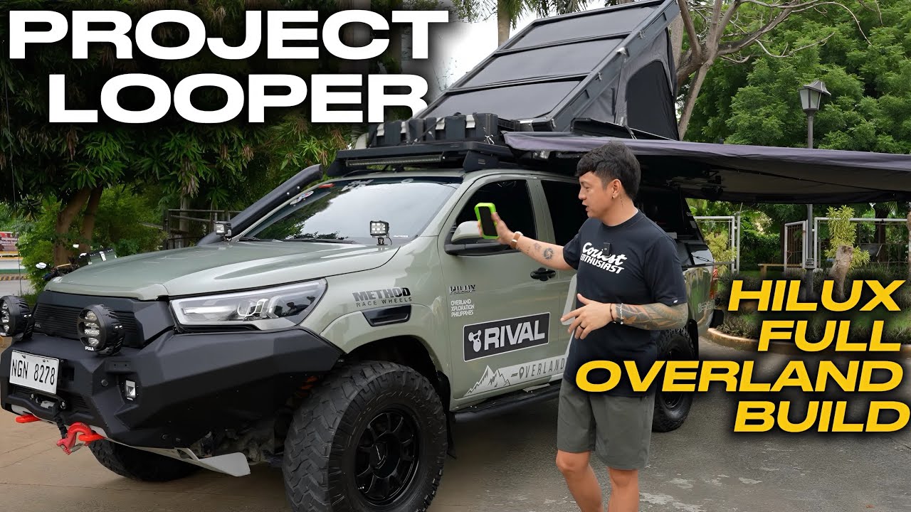 Hilux Full Overland Build for Philippine Loop - Project Looper by Jec Episodes - Modified Hilux 4x4