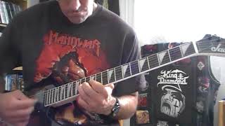 Manowar -  Brothers of metal (part 1) (Guitar cover)