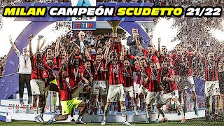 El MILAN ❤️🖤 RECONQUISTA el SCUDETTO 🏆