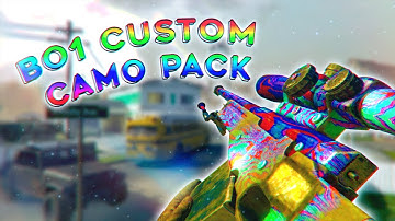 How to Install Custom Camo Pack BO1 Plutonium + Steam [Outdated Read Desc]