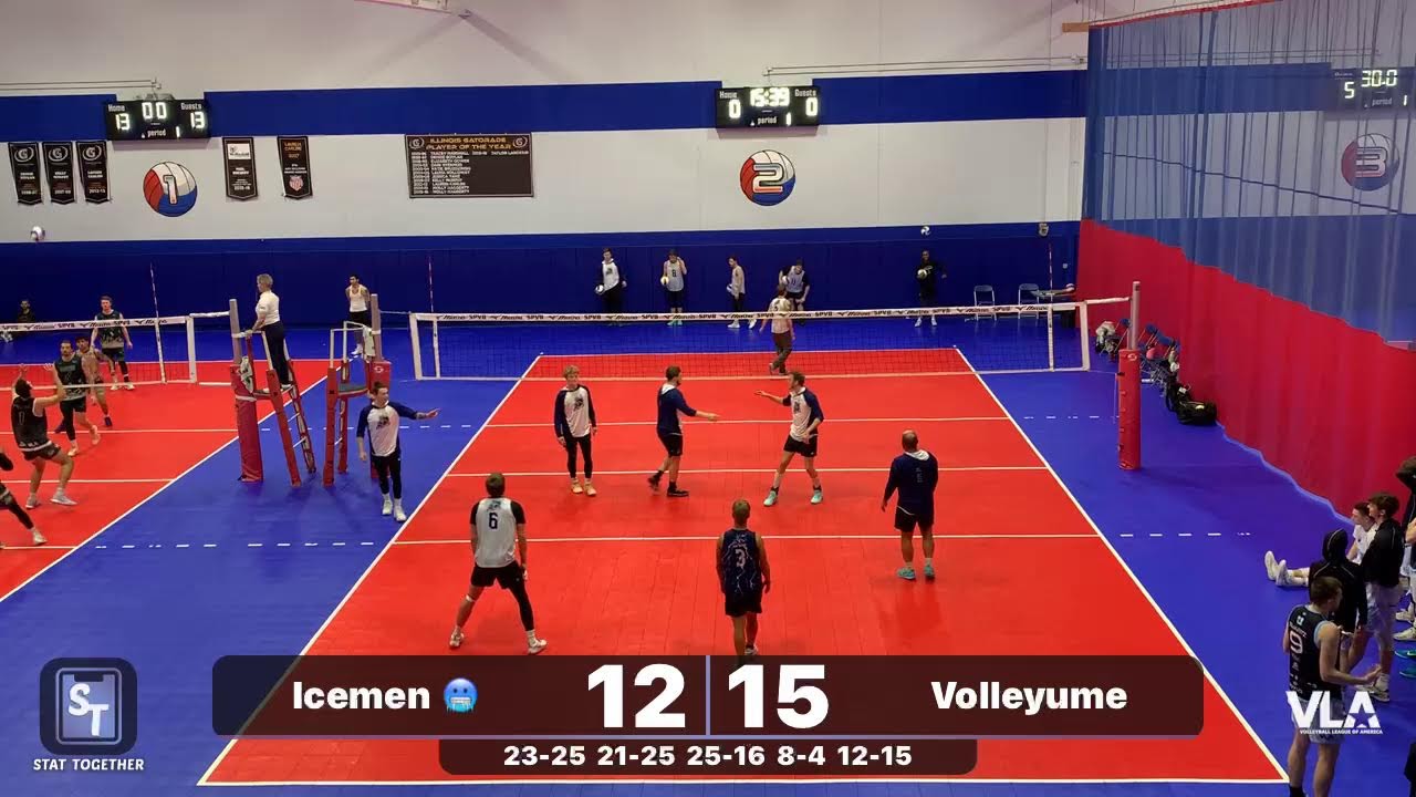 Icemen 🥶 vs Volleyume