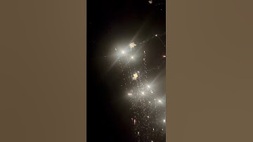 Strobe Rocket Volley at Moapa After Party #fireworks #moapa