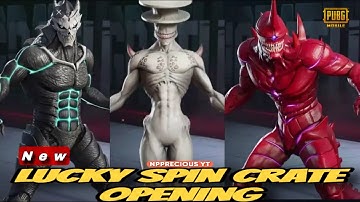 New Kaiju No 8 Lucky Spin Crate Opening | Prize Path PUBG MOBILE 