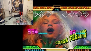 DDRMAX2 20-song course controller+pad