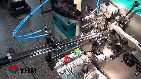 CNC Spring Machine CF Series- WD 0.8mm, small OD 2.57mm Garter spring - YHM