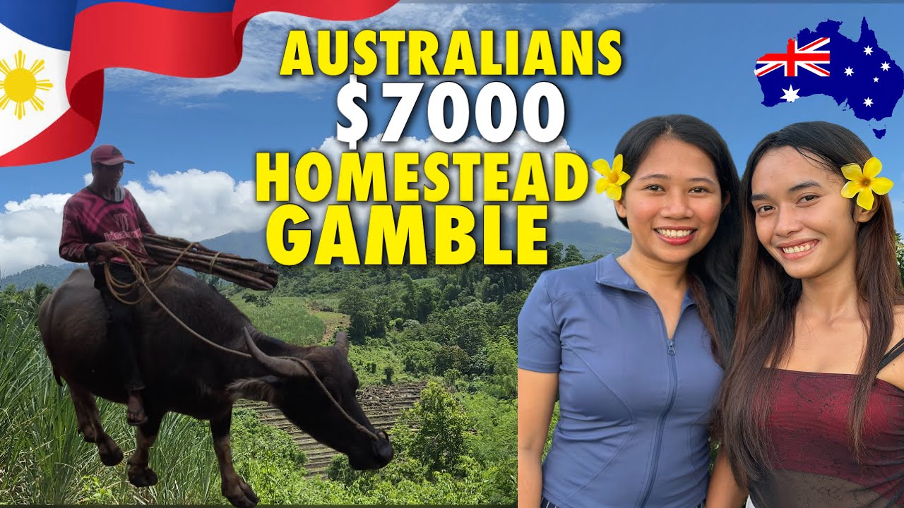 Foreigner spent $7000 on Philippines Farmstead At The Foot Of A Volcano - PART 1🌋