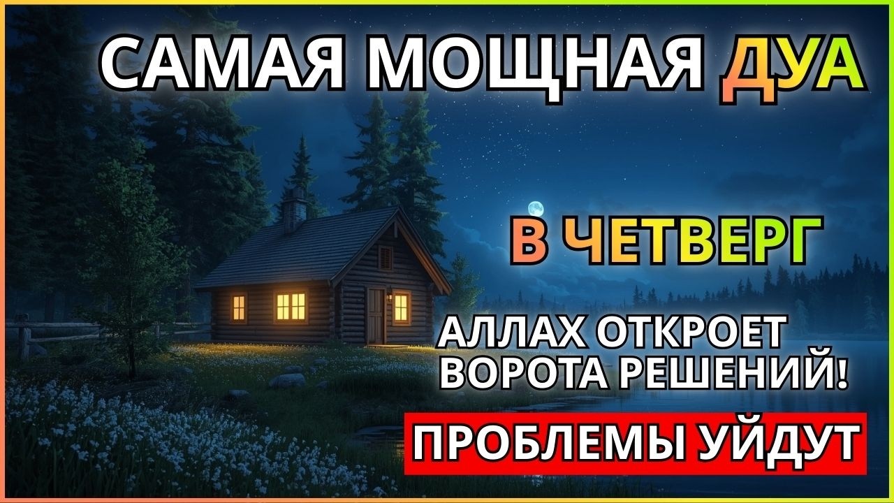 САМАЯ СИЛЬНАЯ Дуа в ЧЕТВЕРГ Все желания сбываются! #дуа