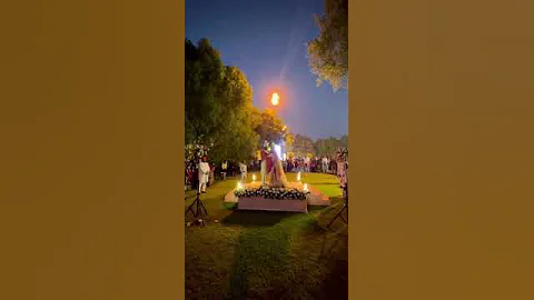 Beautiful varmala setup bride groom in ujjain Buddham events 7772939777