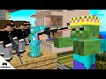 MİNECRAFT KRAL DEV ZOMBİ ISSIZ NOOB ADAYA SALDIRDI #41