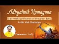 Spiritual significance of the great epicadhyatmik ramayana by br ved chaitanya2 of 3