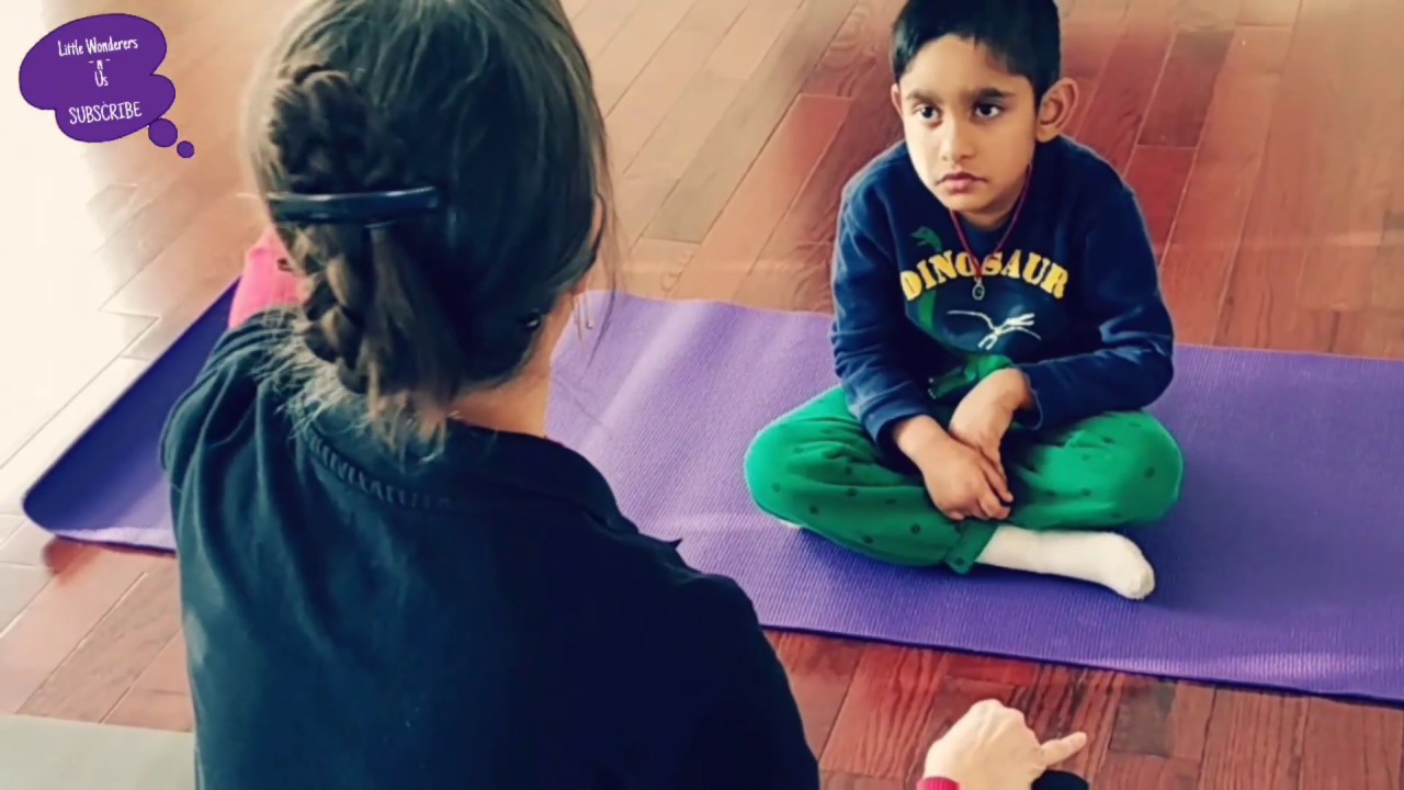 Pranayama Kid's Yoga and Beginners Breathing and Eye's Exercises Autism Yoga Occupational Therapy