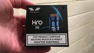 Indulgence HIRO RTA! Vaping in the past! RETRO REVIEW! $10 dollar RTA!?
