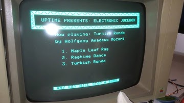 Apple IIe Playing Some 8-Bit Music