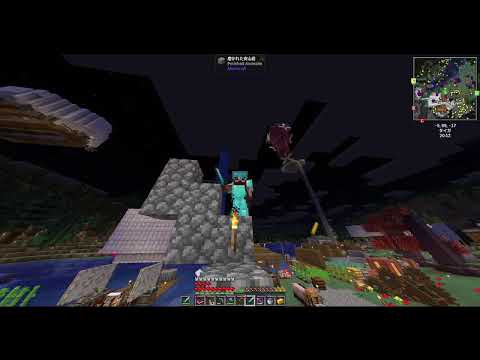 【Minecraft Create:Aeronautics】物理演算で動く乗り物作れるmod入れて遊ぶ